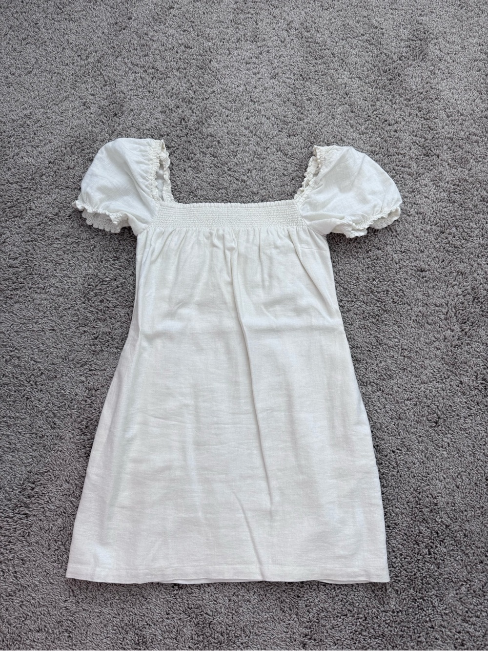 Abercrombie & Fitch Puff Sleeve Mini Dress - Picture 3 of 6